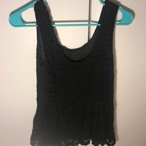 Lace tank top